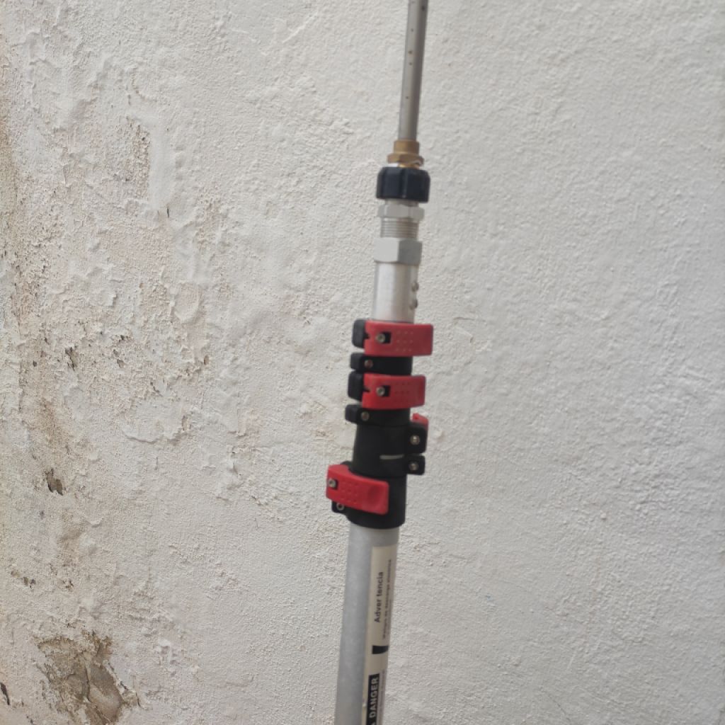 Teleskoplanze Vevor für Hochdruckreinigung