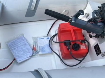 Tender/Dinghy Zodiac 260 Rip mit Yamaha Motor 9.9 PS