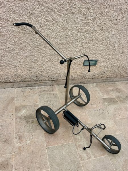 TiCad Liberty Titan Carro eléctrico – plegable, batería y bolsas de transporte