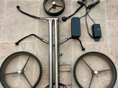 TiCad Liberty Titan Carro eléctrico – plegable, batería y bolsas de transporte