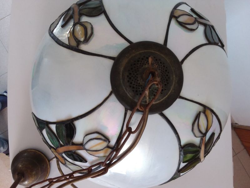 Lámpara colgante Tiffany