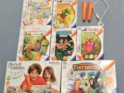 TipToi Kinder Ravensburger Bücher Spiele Interaktiv + 2 Stifte VB