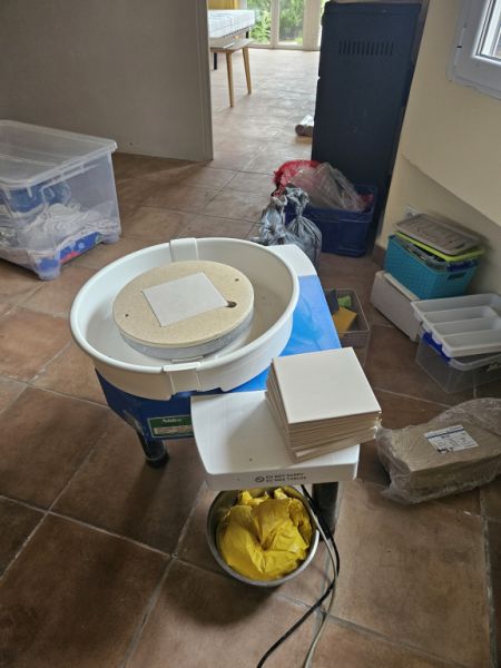 Töpfer Drehscheibe Nidec