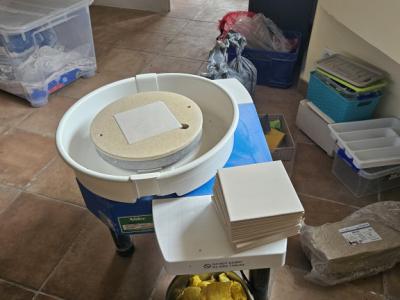 Töpfer Drehscheibe Nidec