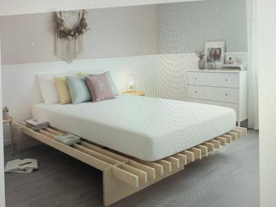 Tojo Innovations - solid beech bed frame.