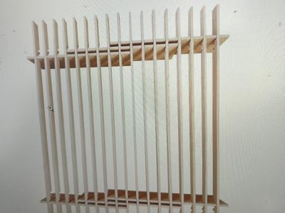 Tojo Innovations - solid beech bed frame.