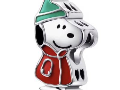 Tolle Peanuts Charms / Beads aus 925 Silber für eine Kette oder Pandoraarmband / Snoopy / Woodstock