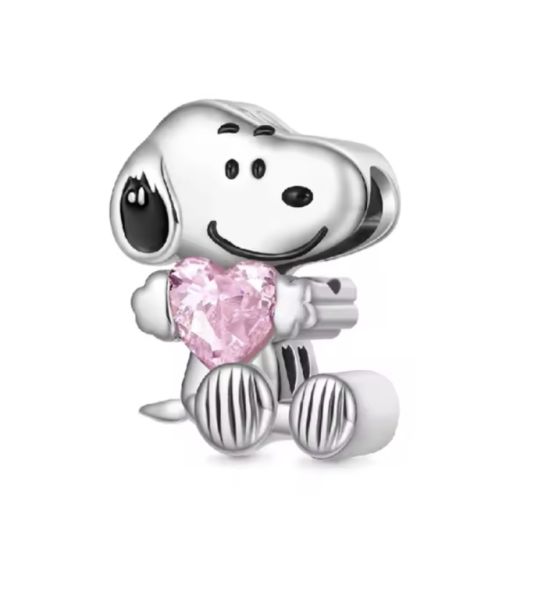 Tolle Peanuts Charms / Beads aus 925 Silber für eine Kette oder Pandoraarmband / Snoopy / Woodstock