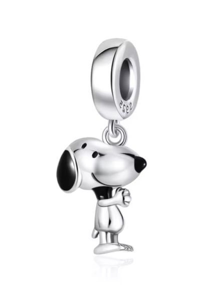 Tolle Peanuts Charms / Beads aus 925 Silber für eine Kette oder Pandoraarmband / Snoopy / Woodstock