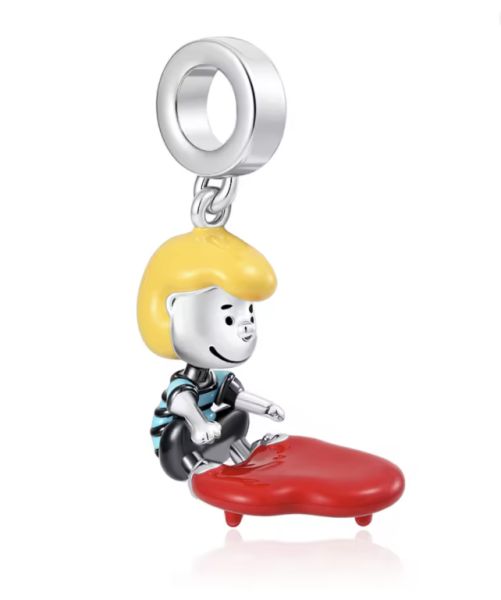 Tolle Peanuts Charms / Beads aus 925 Silber für eine Kette oder Pandoraarmband / Snoopy / Woodstock