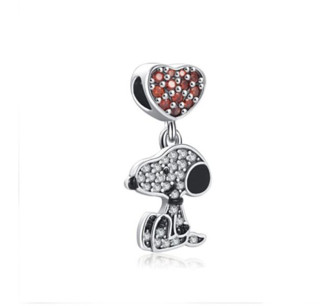 Hermosos Peanuts / Snoopy / Woodstock Charms / Beads 925 para una pulsera Pandora