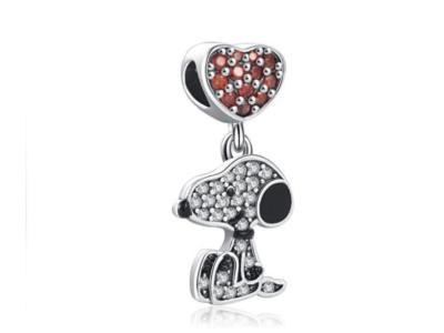 Hermosos Peanuts / Snoopy / Woodstock Charms / Beads 925 para una pulsera Pandora