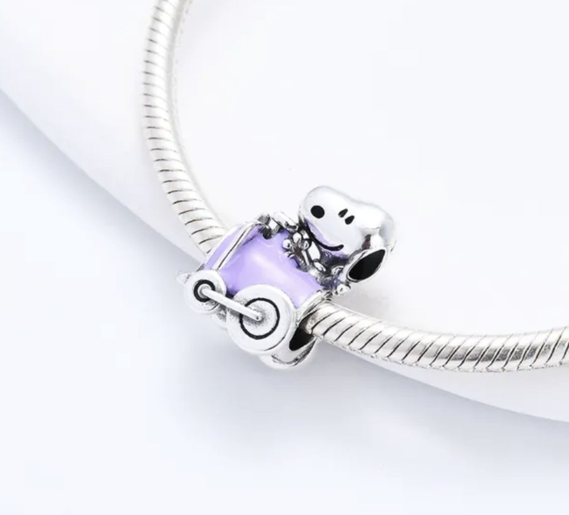 Hermosos Peanuts / Snoopy / Woodstock Charms / Beads 925 para una pulsera Pandora