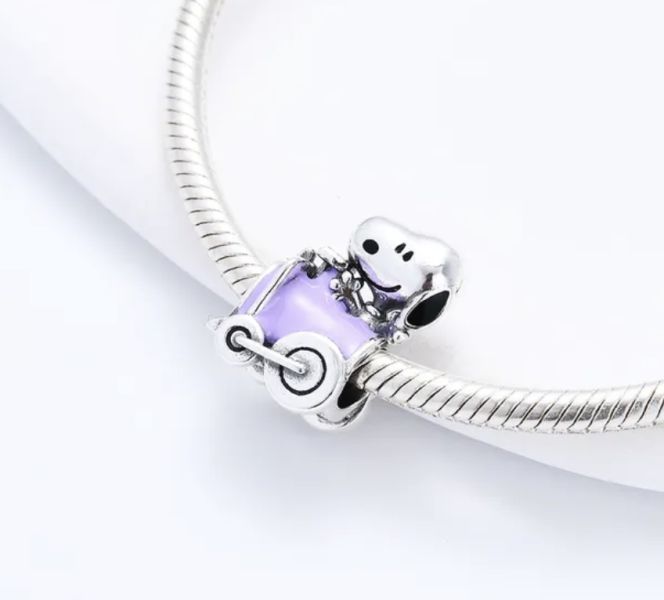 Hermosos Peanuts / Snoopy / Woodstock Charms / Beads 925 para una pulsera Pandora