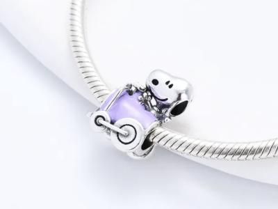 Hermosos Peanuts / Snoopy / Woodstock Charms / Beads 925 para una pulsera Pandora