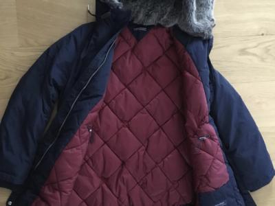 TOMMY HILFIGER chaqueta de invierno, talla S/M, azul oscuro NUEVA!