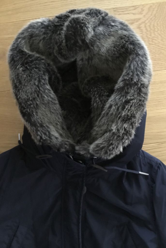 TOMMY HILFIGER chaqueta de invierno, talla S/M, azul oscuro NUEVA!