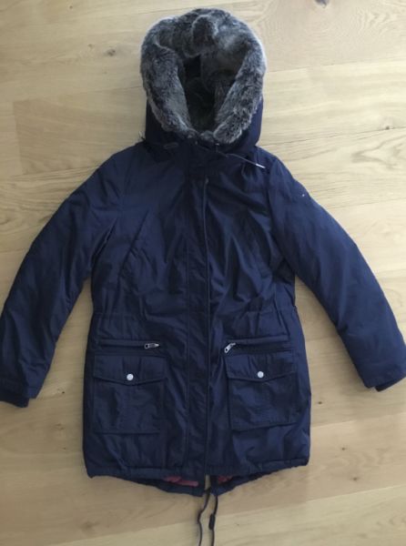 TOMMY HILFIGER Winterjacke/-Parker, Gr.S/M, Dunkelblau NEU!