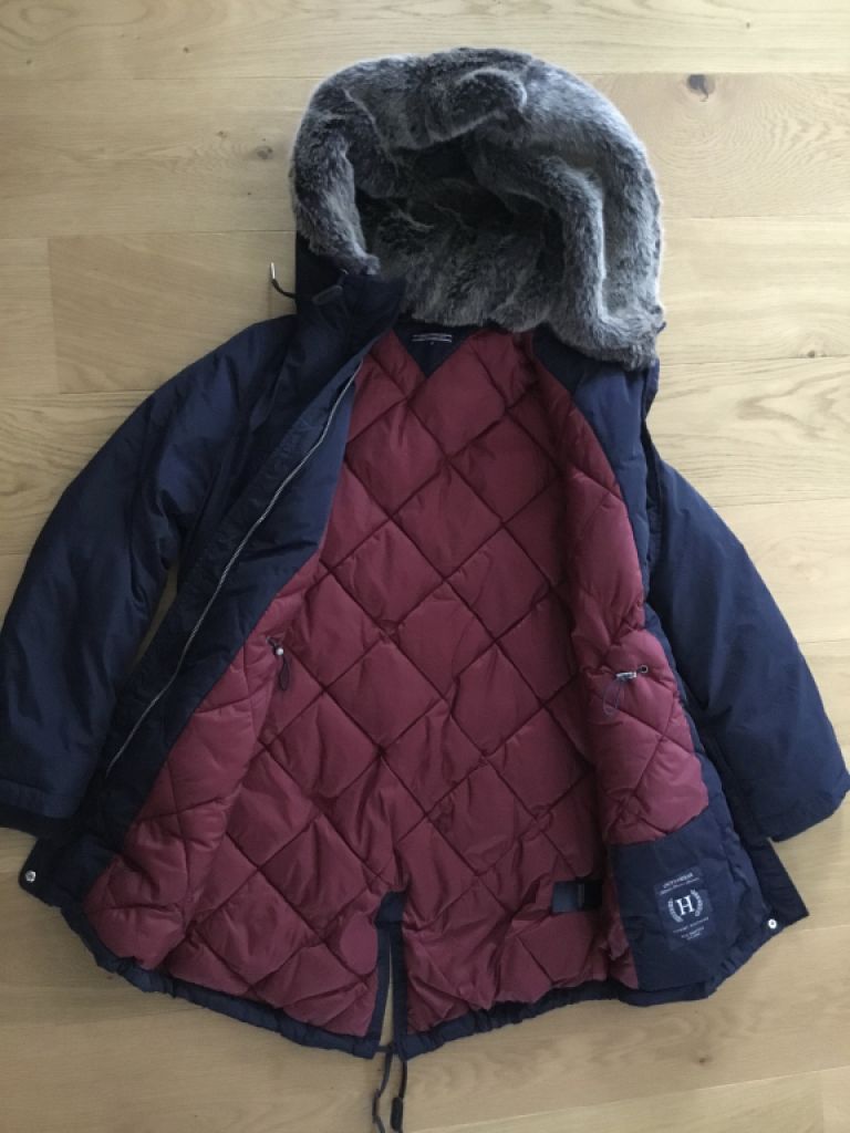 TOMMY HILFIGER Winterjacke/-Parker, Gr.S/M, Dunkelblau NEU!