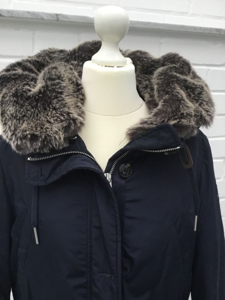 TOMMY HILFIGER Winterjacke/-Parker, Gr.S/M, Dunkelblau NEU!