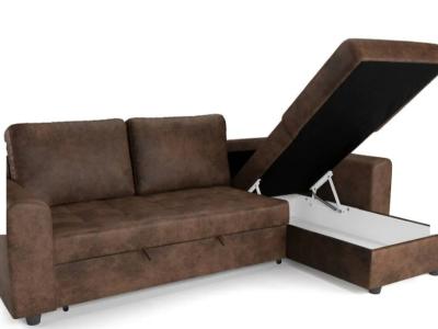 Topzustand Ecksofa Couch Schlafsofa Sofa Ottomane