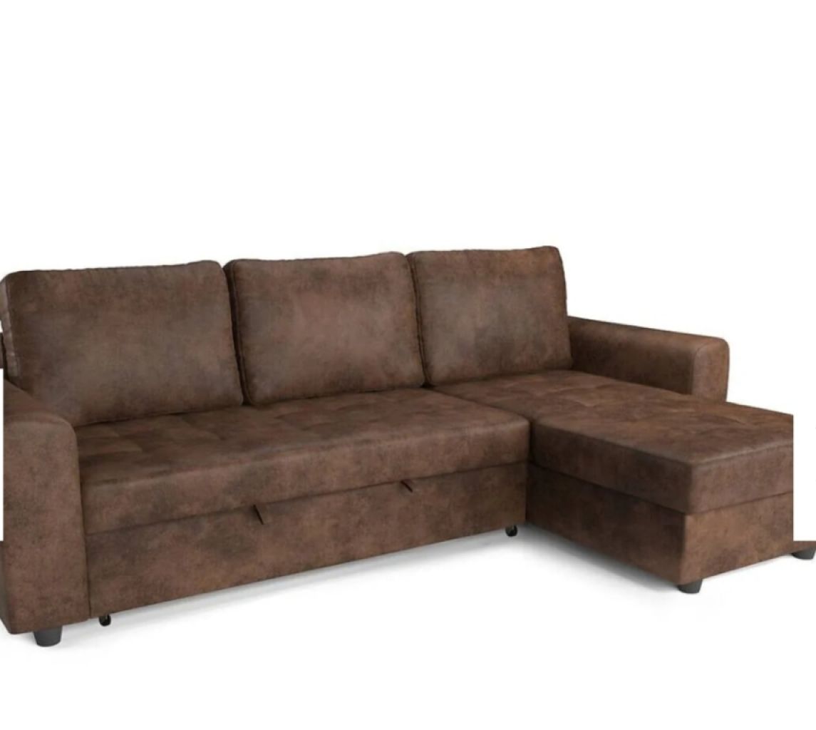Topzustand Ecksofa Couch Schlafsofa Sofa Ottomane