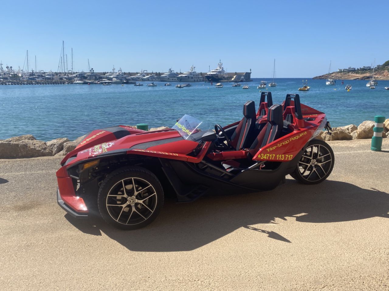 Tourguide für geführte Trike und Slingshot Touren in Paguera