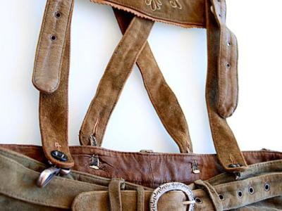 Traditional Trachten Lederhose - long, Original Tyrolean Madl & Bua Trachten, Tradition