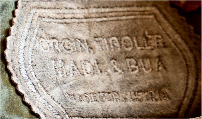 Trachten Lederhose - lang, Original Tiroler Madl & Bua Trachten, Tradition