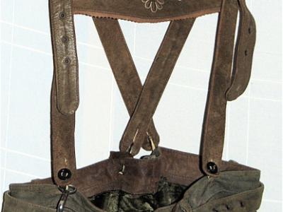 Trachten Lederhose - lang, Original Tiroler Madl & Bua Trachten, Tradition