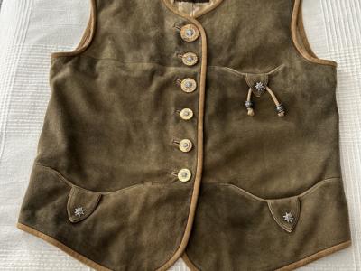 Trachtenlederweste