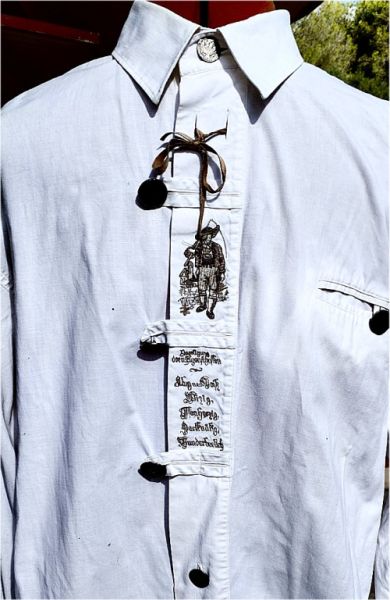 Trachtenmode Hemd langärmlig von Landhausa C&A Naturally, Größe L