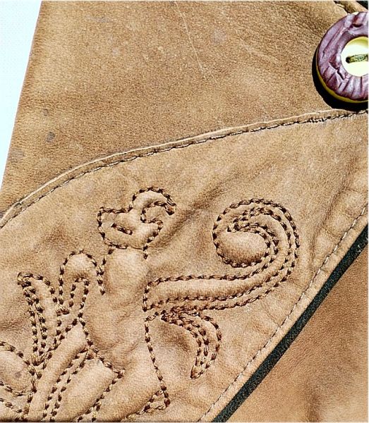 Trachtenmode Leder Weste von Landhaus C&A Naturally, Größe L