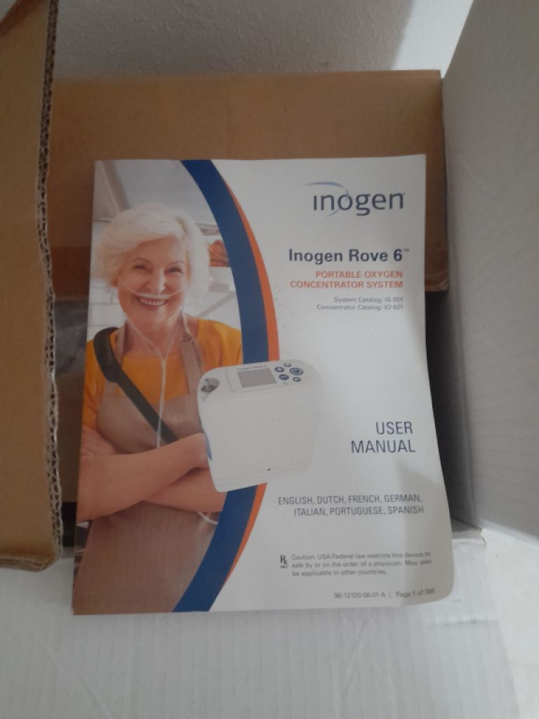 Portable oxygen device