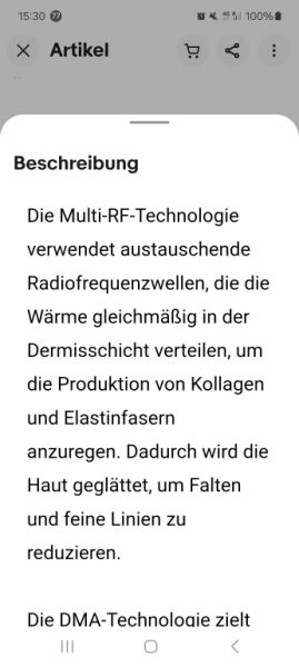 Tri Pollar Frequency Device / Wrinkles, goodbye...
