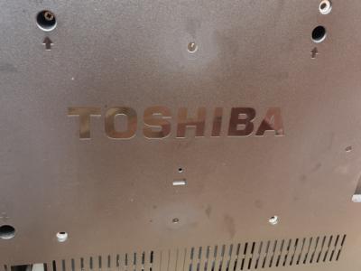 TV - Toshiba television with remote control