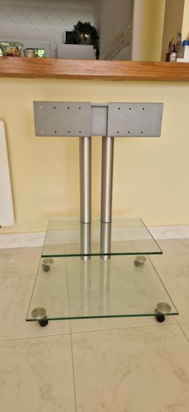 TV stand SPECTRAL glass, high-quality