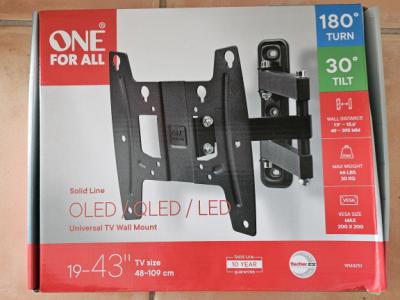 TV Wandhalterung 19-43 Zoll abzugeben