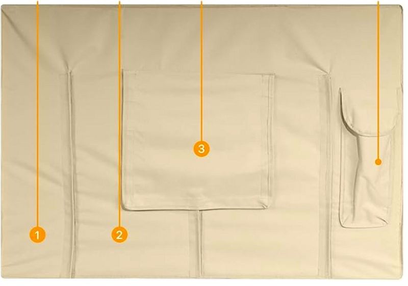 Universelle TV-Schutzhülle für den Außenbereich für 40 - 43 Zoll