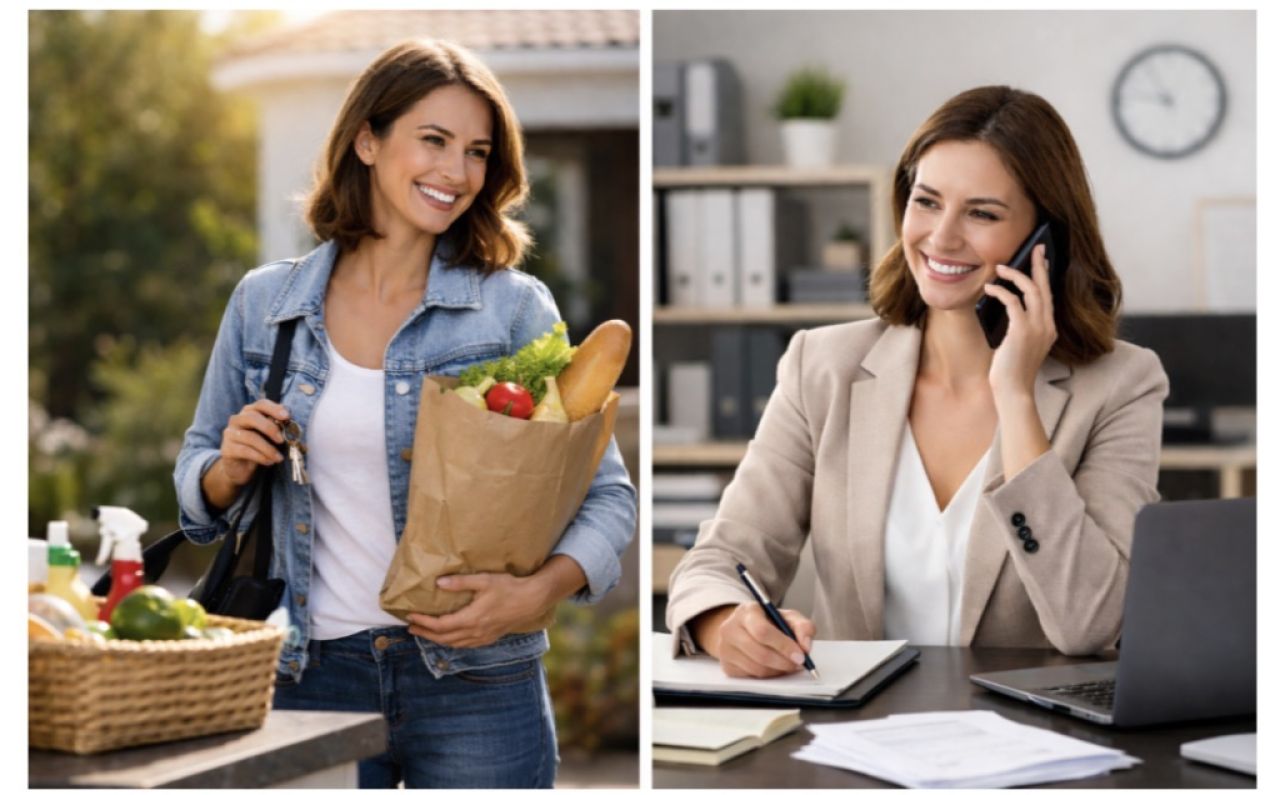 Unterstützung für Haushalt mit Office-Assistenz-Option (Palma)