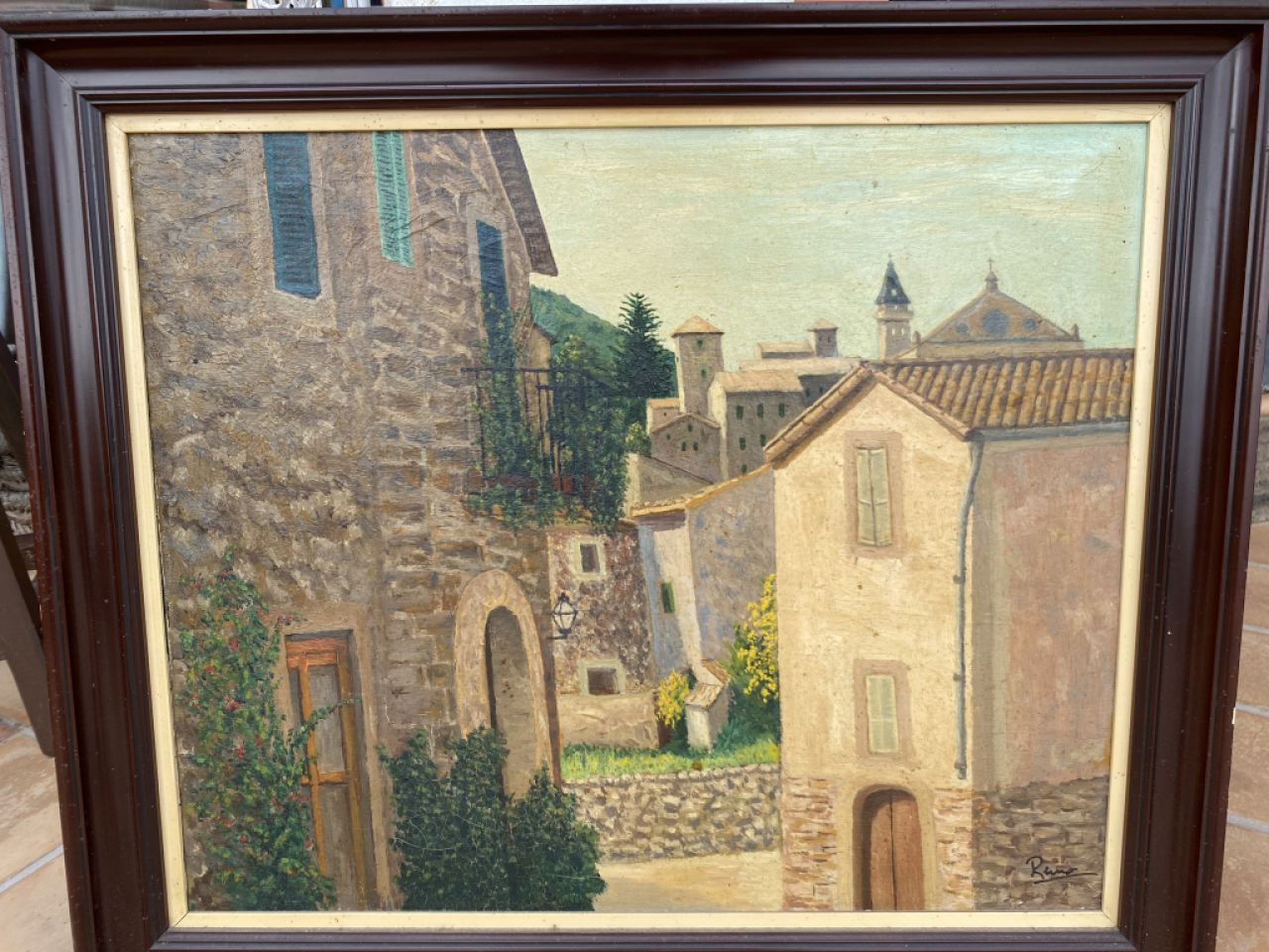 Verkauf eines Ölgemäldes