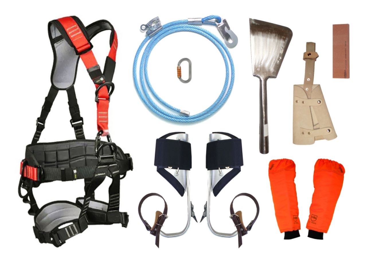 Verkauf von Ausrüstung für die Schnittpflege von Palmen