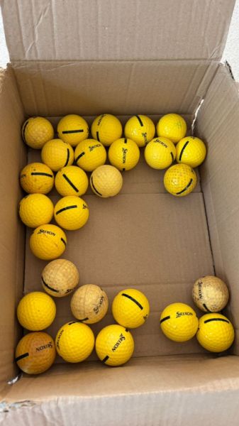 Selling 48 used golf balls