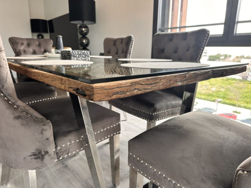 Verkaufe meine hochwertige Designer - Tischgruppe in sehr gutem Zustand