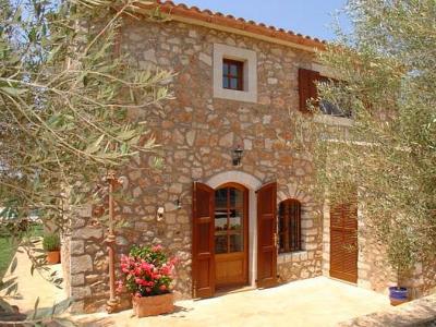 Vermietung rustikale Finca mit großem Pool, 2 Doppelzimmer, Cas Concos