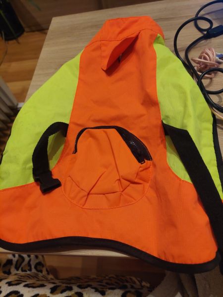 various dog clothes and accessories