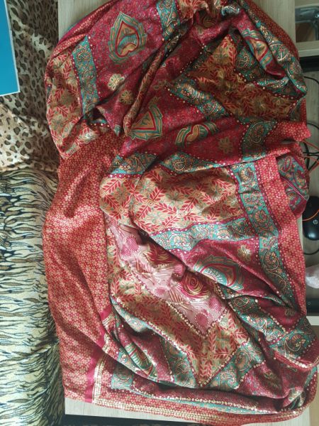Various saris from Asian countries