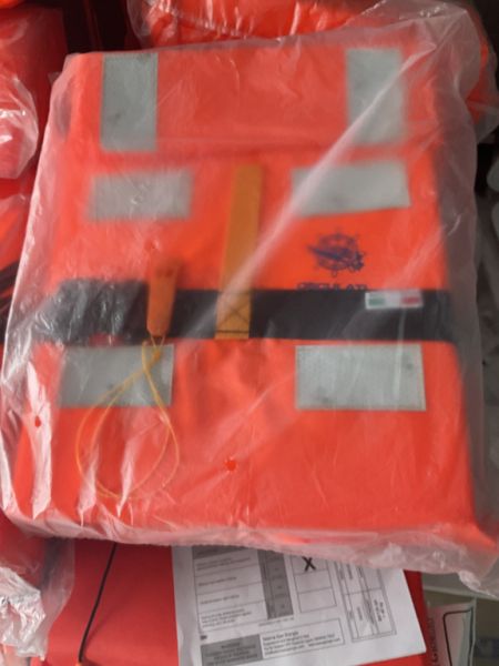 Various life jackets