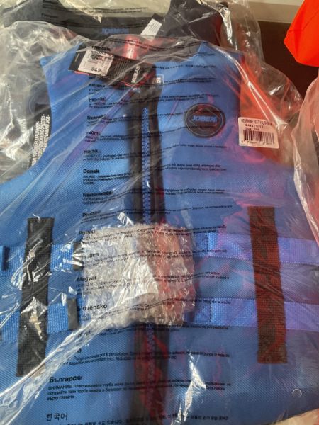 Various life jackets
