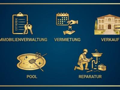 Verwaltung, Vermietung & Verkauf - Reparatur, Renovierung & Bau ihrer Mallorca Immobilie